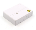 4 Fiber Wall Outlet Box with 2 SC Ports  4 Fiber Wall Outlet Box with 2 SC Ports