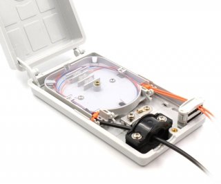 12 Splice Wall Mount Termination Box 2 Ports