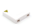 2 Fiber Wall Outlet Box with 2 SC Ports  2 Fiber Wall Outlet Box with 2 SC Ports