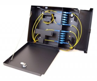 4 LGX Wall Mount Patch Panel with 2 Doors