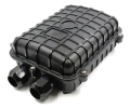 48 Fiber Horizontal Splice Enclosure 2 Ports 4 Trays