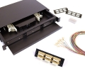 6 Fiber LC 625/125 1U Splicing Patch Panel Kit