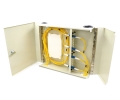 24 Adapter Slot Indoor Wall Mount Box 2 Doors
