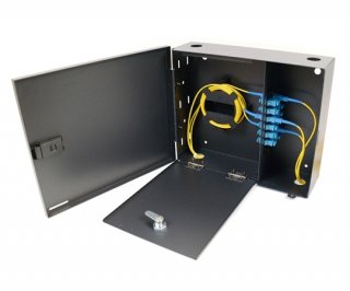 2 LGX Wall Mount Patch Panel with Single Door