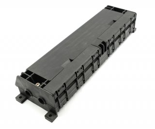 48 Fiber Inline Splice Enclosure 4 Port 2 Tray