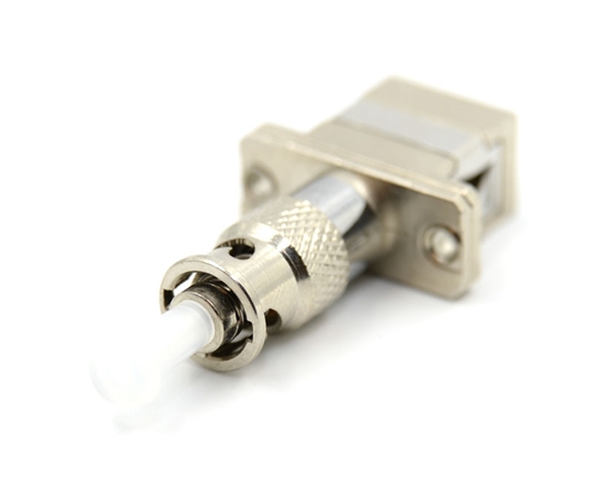 ST Male SC Female 9/125 Hybrid Adapter  ST Male SC Female 9/125 Hybrid Adapter