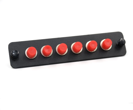 FType Adapter Plate with 6 FC Adapters  FType Adapter Plate with 6 FC Adapters