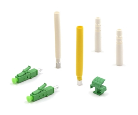 LC/APC Singlemode Duplex 2mm Epoxy Connector Kit  LC/APC Singlemode Duplex 2mm Epoxy Connector Kit
