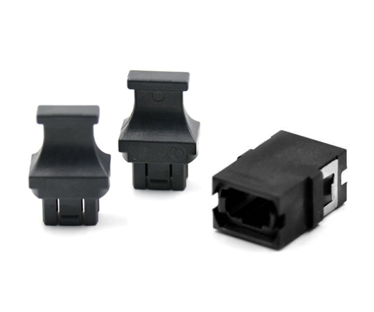 Black MTP Adapter SC Footprint Reduced Flange  Black MTP Adapter SC Footprint Reduced Flange