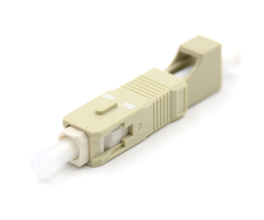 SC Male LC Female 625/125 Hybrid Adapter  SC Male LC Female 625/125 Hybrid Adapter