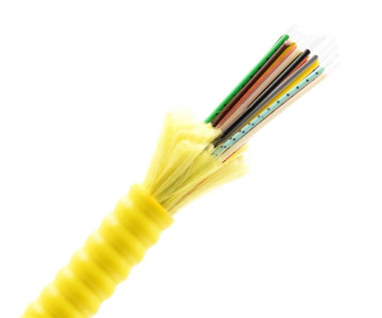 24 Fiber Armored Distribution Cable OS2 OFNP 24 Fiber Armored Distribution Cable OS2 OFNP