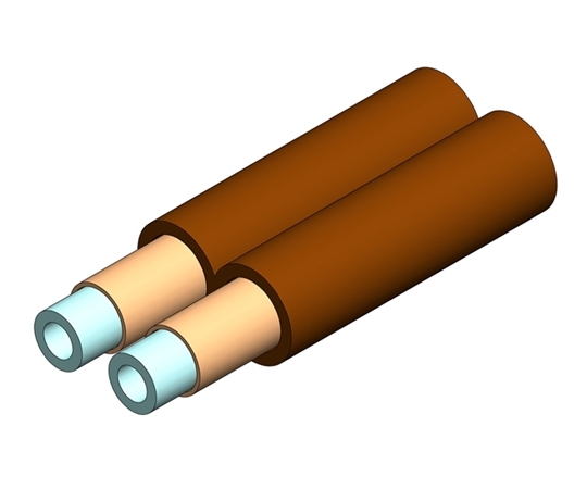 2mm Duplex Furcation Tubing for 900m Brown  2mm Duplex Furcation Tubing for 900m Brown