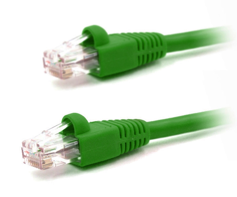 25ft Cat6 550MHz UTP Ethernet Green