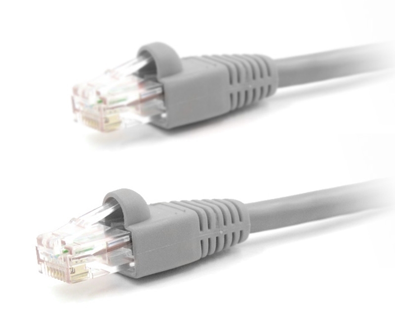 100ft Cat5e 350MHz UTP Ethernet Gray