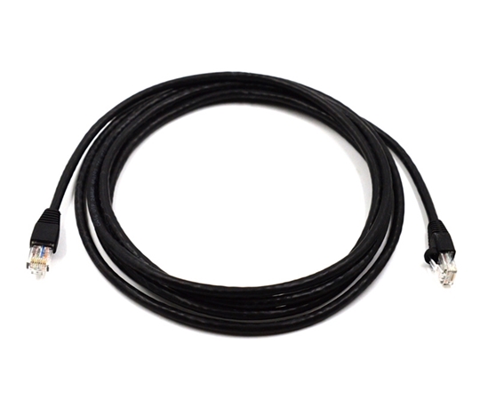 30ft Cat5e 350MHz UTP Ethernet Black 30ft Cat5e 350MHz UTP Ethernet Black