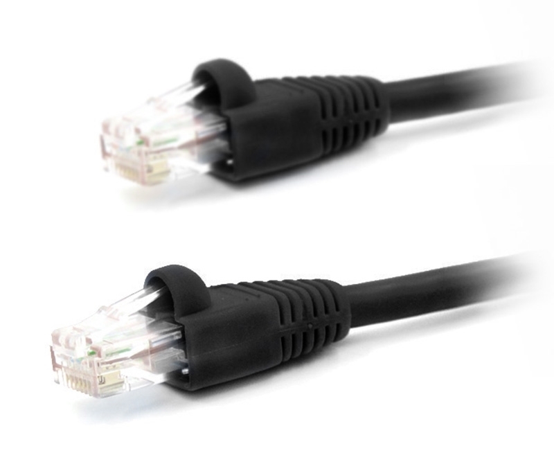 30ft Cat5e 350MHz UTP Ethernet Black