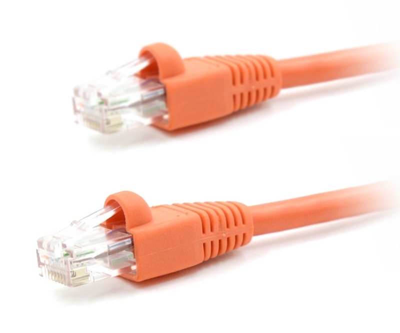14ft Cat6 550MHz UTP Ethernet Orange