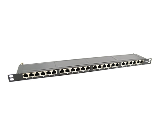 Cat6 24 Port Unshielded 05U Copper Patch Panel  Cat6 24 Port Unshielded 05U Copper Patch Panel