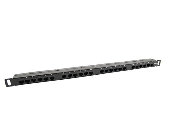 Cat6 24 Port Unshielded 05U Copper Patch Panel  Cat6 24 Port Unshielded 05U Copper Patch Panel