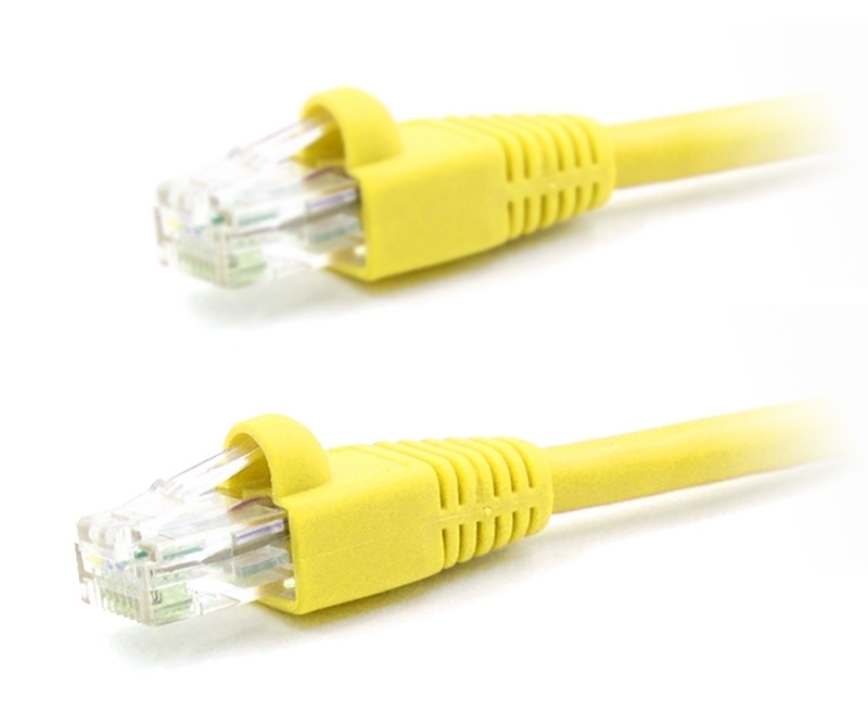 20ft Cat6 550MHz UTP Ethernet Yellow