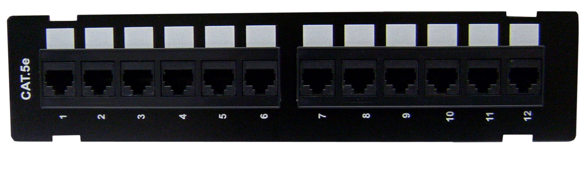 Cat5E 12 Port Unshielded 10 Copper Patch Panel