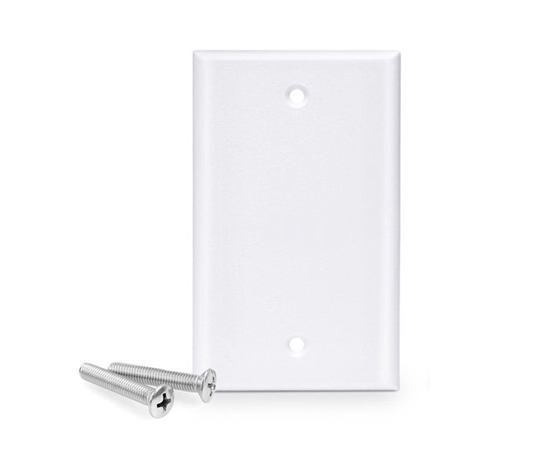 Blank Keystone Wall Plate Single Gang  Blank Keystone Wall Plate Single Gang