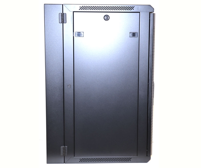 18U Wall Mount Equipment Cabinet Vented Border Double