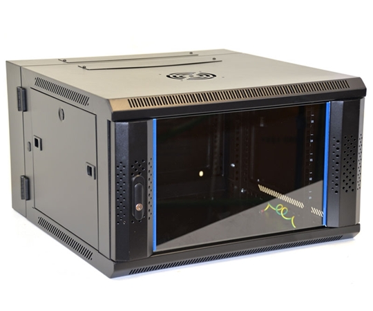 6U Wall Mount Equipment Cabinet Vented Border Double  6U Wall Mount Equipment Cabinet Vented Border Double