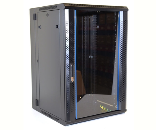 18U Wall Mount Equipment Cabinet Vented Border Double  18U Wall Mount Equipment Cabinet Vented Border Double