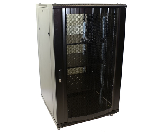 27U Network Server Rack Dual Vented Rear Doors  27U Network Server Rack Dual Vented Rear Doors