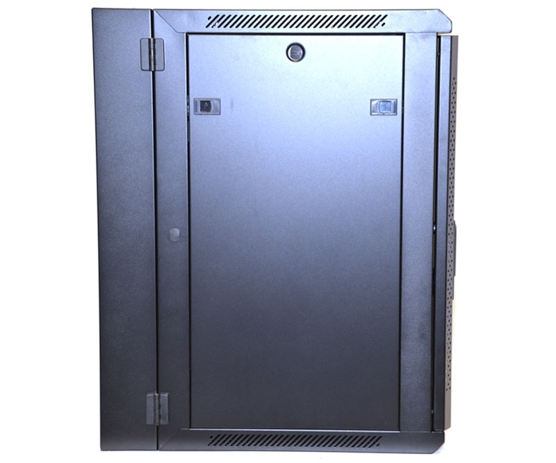 15U Wall Mount Equipment Cabinet Vented Border Double