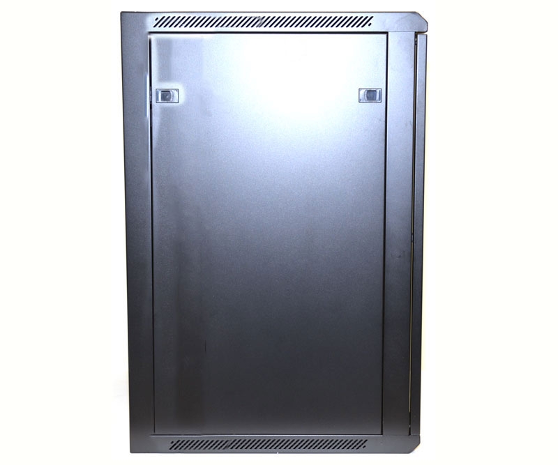 18U Wall Mount Equipment Cabinet Glazed Door Single