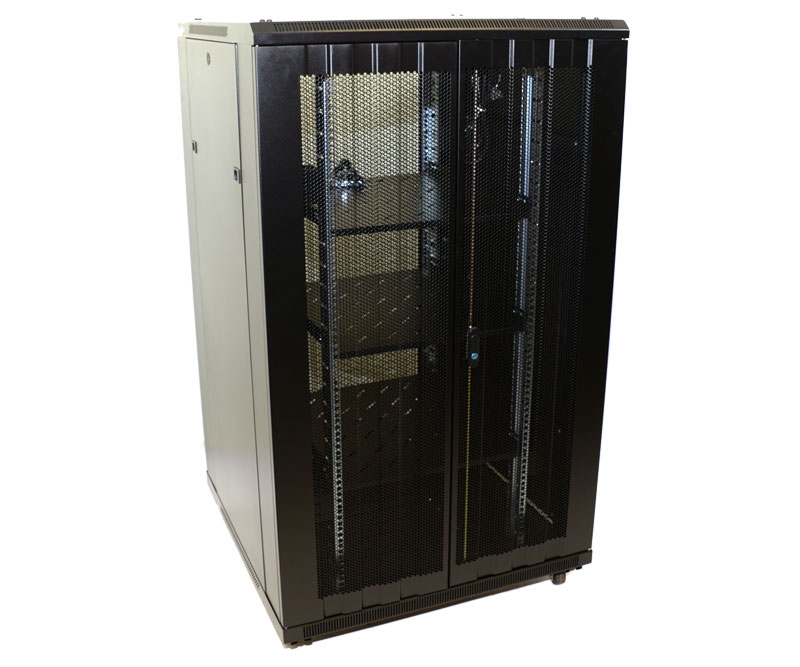 32U Network Server Rack Dual Vented Rear Doors