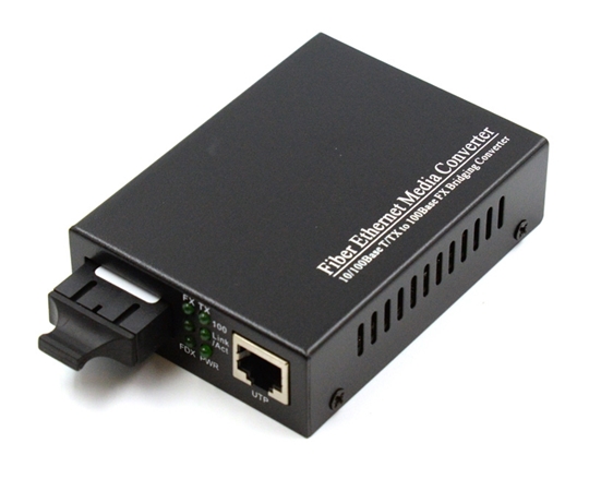 Ethernet to Fiber Converter Singlemode SC 25km  Ethernet to Fiber Converter Singlemode SC 25km