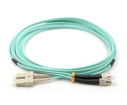 1m SC to FC Duplex OM3 Multimode Patch Cable  1m SC to FC Duplex OM3 Multimode Patch Cable