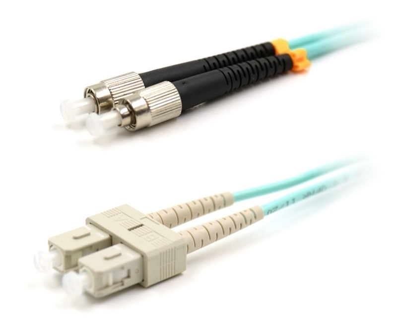 1m SC to FC Duplex OM3 Multimode Patch Cable