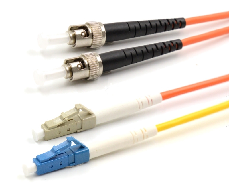 5m LC to ST Duplex OM1 Mode Conditioning Cable
