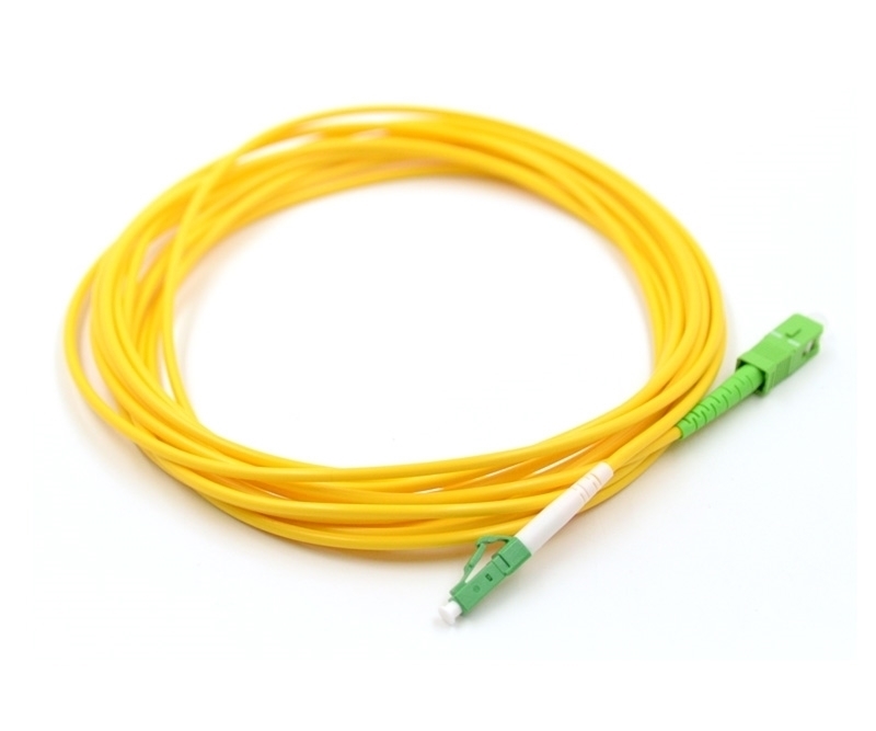 5m LC/APC to SC/APC Simplex Singlemode Patch Cable