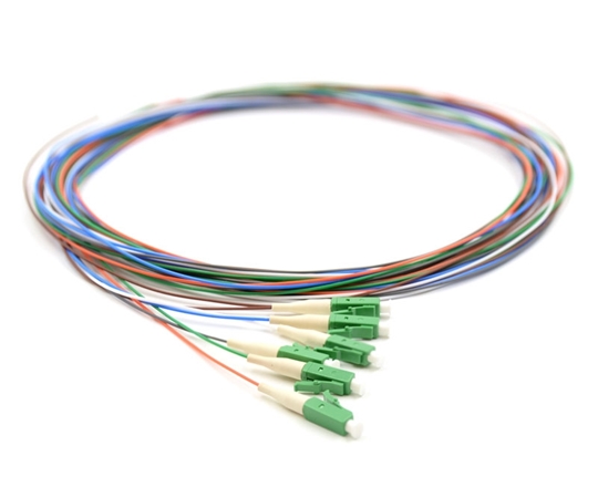3m 6 Fiber LC/APC Pigtail Singlemode OS2  3m 6 Fiber LC/APC Pigtail Singlemode OS2