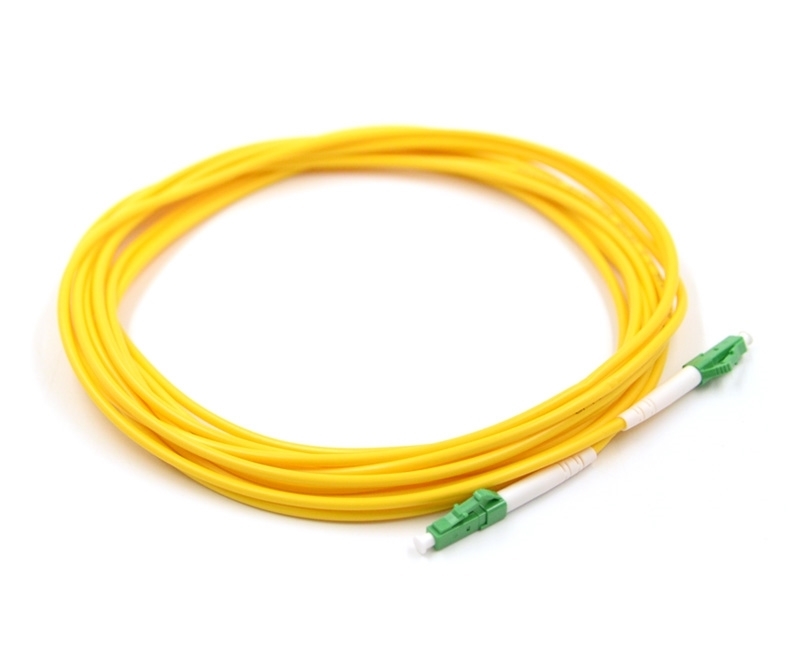 15m LC/APC to LC/APC Simplex Singlemode Patch Cable