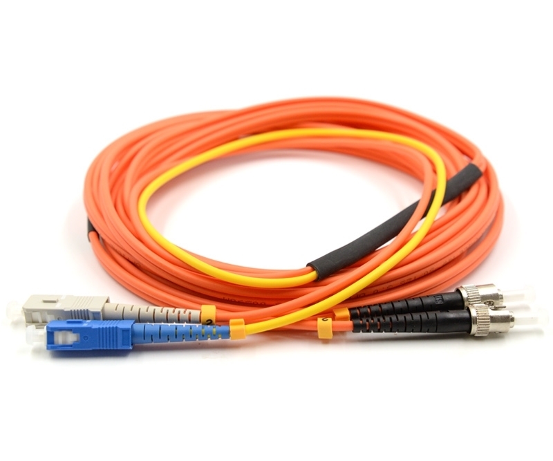 15m SC to ST Duplex OM1 Mode Conditioning Cable