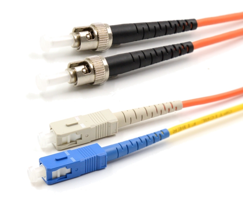 15m SC to ST Duplex OM1 Mode Conditioning Cable