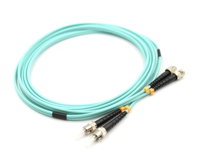 7m ST to ST Duplex OM3 Armored Fiber Cable