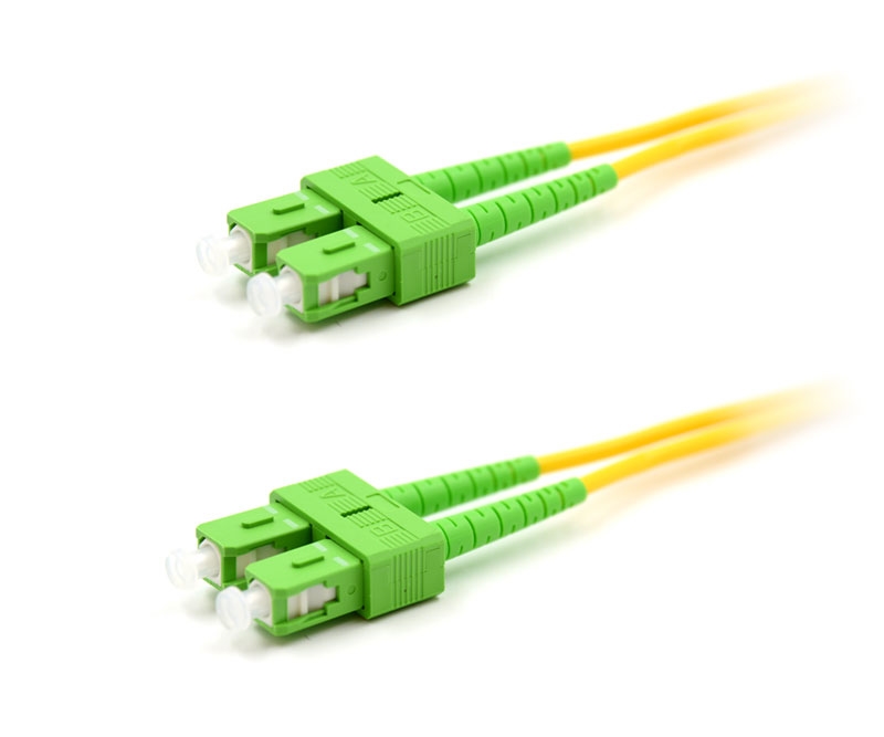 1m SC/APC to SC/APC Duplex Singlemode Patch Cable