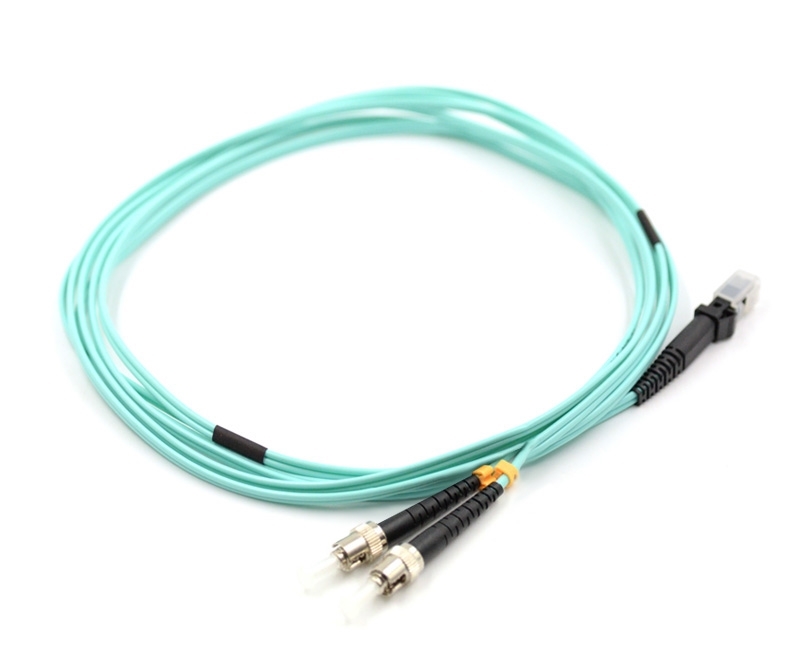 1m ST to MTRJ Duplex OM3 Multimode Patch Cable