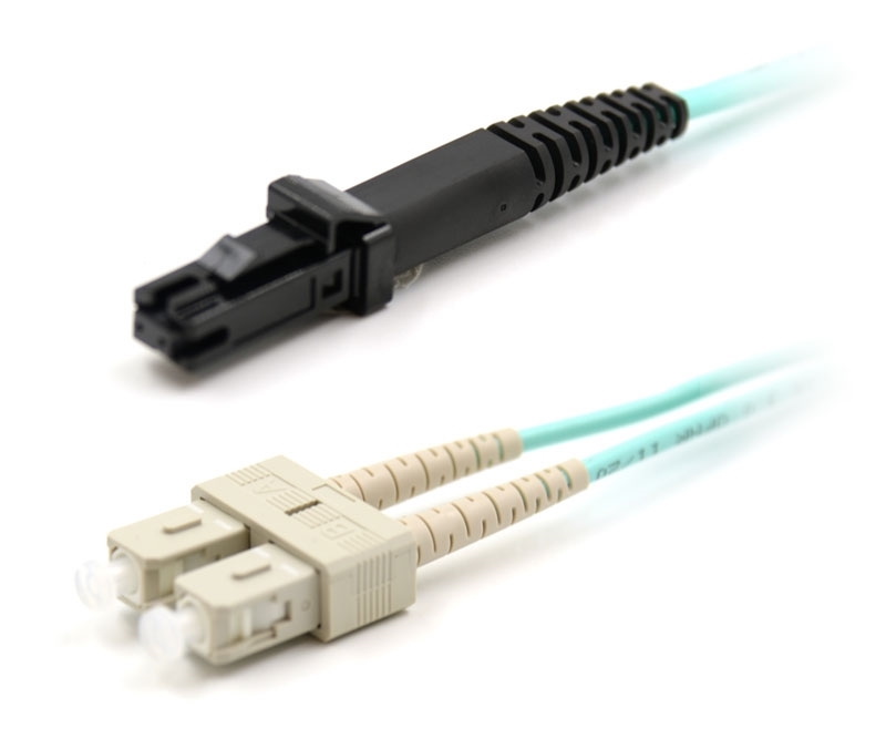 6m SC to MTRJ Duplex OM3 Multimode Patch Cable