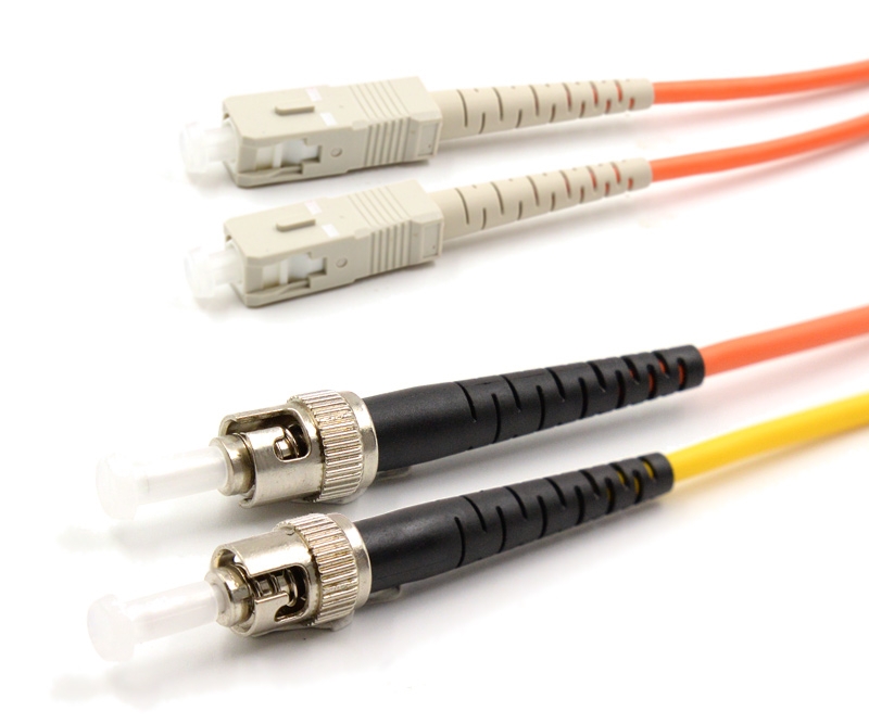 15m ST to SC Duplex OM1 Mode Conditioning Cable