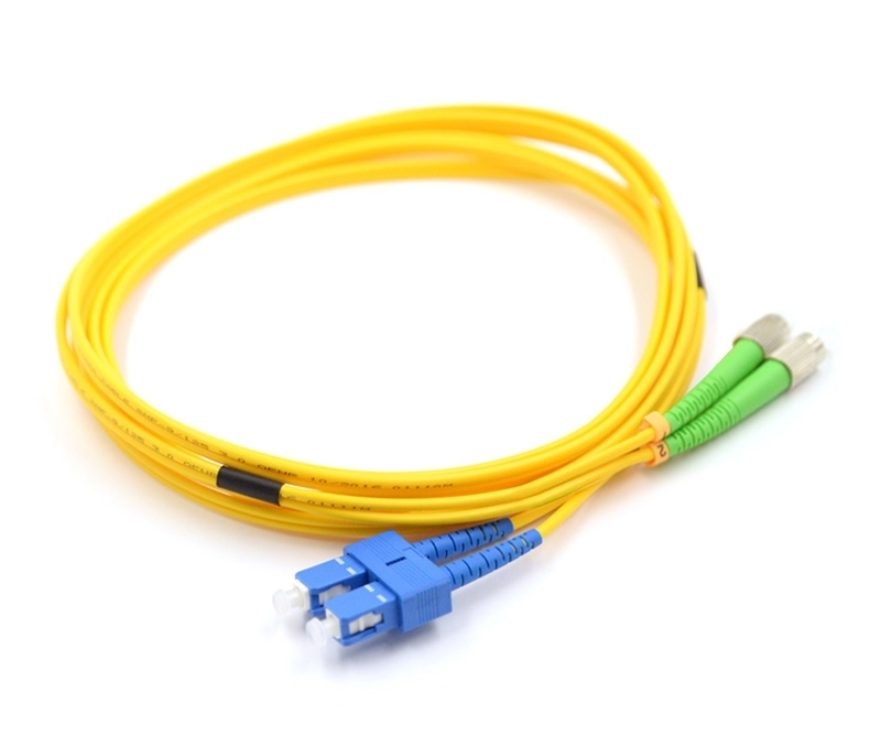 4m SC to FC/APC Duplex Singlemode Patch Cable
