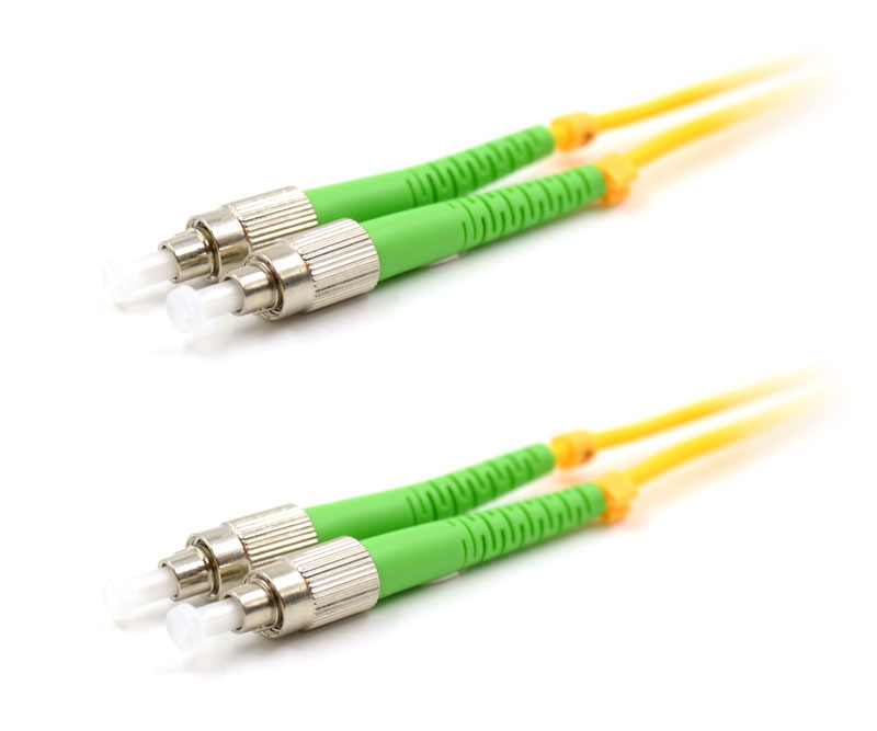 1m FC/APC to FC/APC Duplex Singlemode Patch Cable