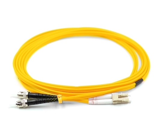 5m LC to ST Duplex Singlemode Patch Cable  5m LC to ST Duplex Singlemode Patch Cable
